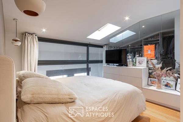 Duplex d’architecte contemporain quartier Orangerie