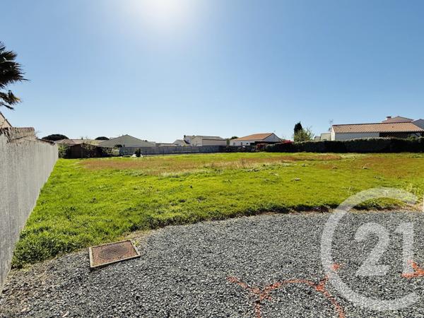 Terrain à vendre  1083 m2 TALMONT ST HILAIRE - 85