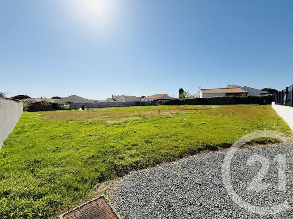 Terrain à vendre  1083 m2 TALMONT ST HILAIRE - 85