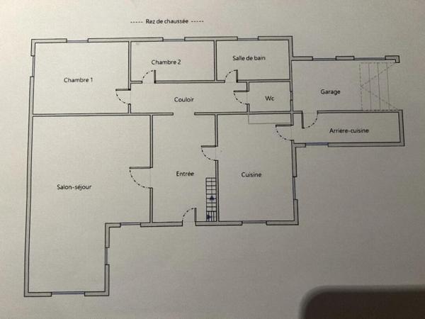 MAISON VIABLE DE PLAIN PIED, YVETOT ,PROCHE GARE