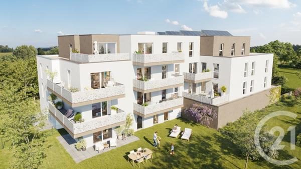 Appartement F4 à vendre  4 pièces - 85,09 m2 LINGOLSHEIM - 67
