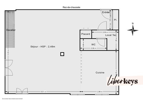 Maison en pierre T5 - 2 jardinets - 2 places de parking