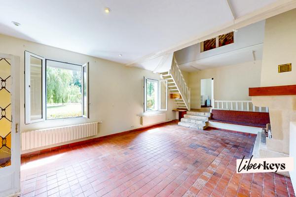 Propriété de 221 m² carrez zt 274 m² surface totale de 7 pièces dans le Vexin à la lisière de la Troesne à Trie-Château 60590 