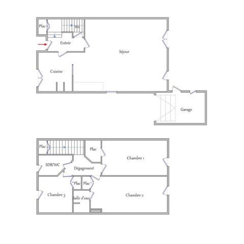Maison de 90 m² à 15min à pied de la Rotonde - Aix