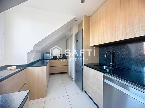 Magnifique 2 pièces – Balcon + Parking – Proche Gare, Bus & A6