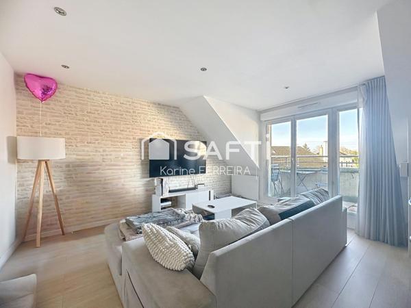 Magnifique 2 pièces – Balcon + Parking – Proche Gare, Bus & A6