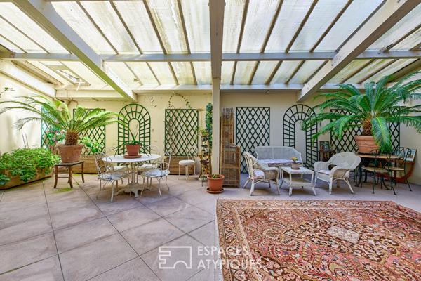 Maison bourgeoise avec jardin et atelier à s’approprier au coeur des Épinettes