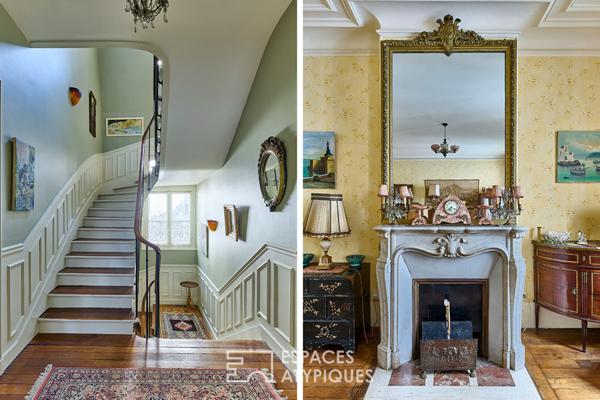 Maison bourgeoise avec jardin et atelier à s’approprier au coeur des Épinettes