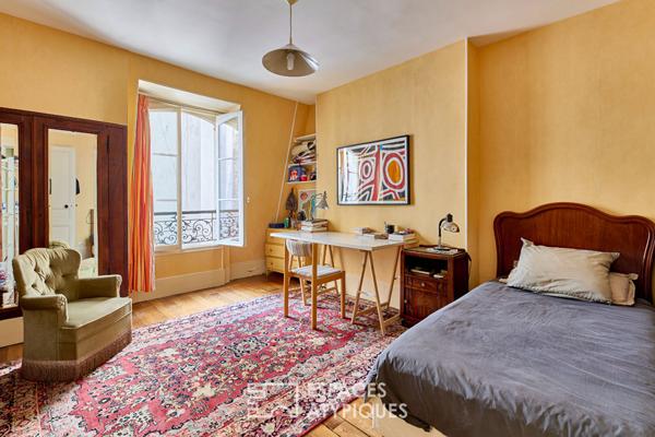 Maison bourgeoise avec jardin et atelier à s’approprier au coeur des Épinettes