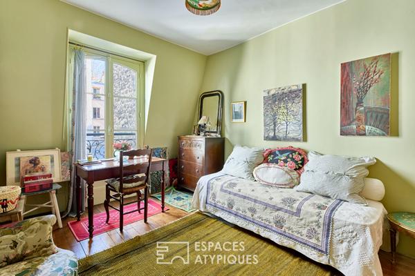 Maison bourgeoise avec jardin et atelier à s’approprier au coeur des Épinettes