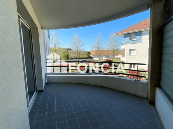 Location Appartement 2 pièces 48.94 m² - LES JARDINS DE L'OSSAU Lons 64140