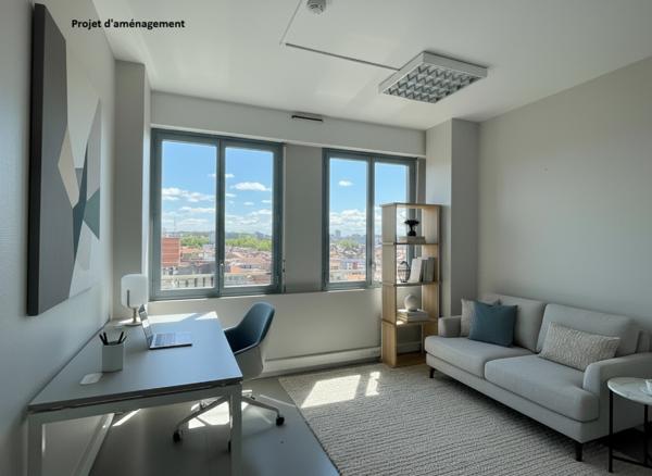 Bureau 4 pièces - 104 m²