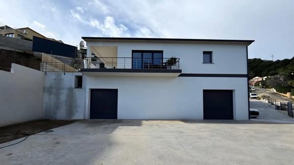 Maison 4 pièces – 118 m² habitables – Vue mer – Garage de 136 m2 à Folelli, Penta di Casinca (Haute-Corse)