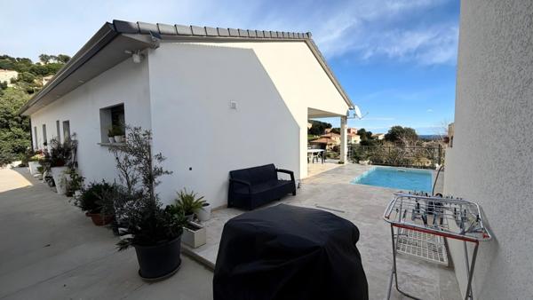 Maison 4 pièces – 118 m² habitables – Vue mer – Garage de 136 m2 à Folelli, Penta di Casinca (Haute-Corse)