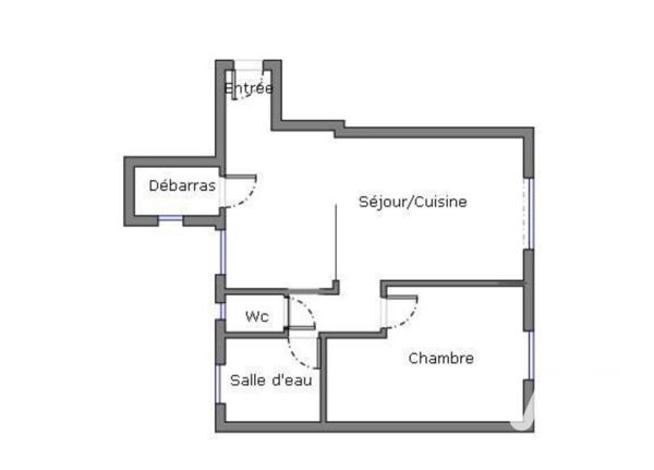 Appartement à vendre 2 pièces 44,2 m² Paris 12