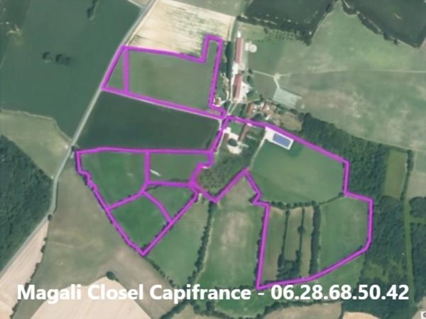 Magnifique propriété sur env 15 hectares avec gite proche Saint Germain du Bois