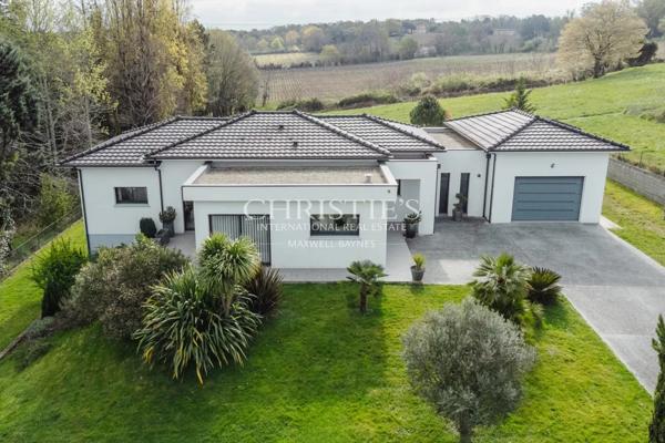 Camblanes-et-Meynac – Maison contemporaine avec vues sur les vignes, aux portes de Bordeaux