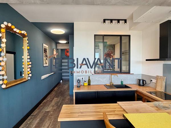 CONCARNEAU Appartement T1 BIS rénové de 43.06 m², Concarneau 29900