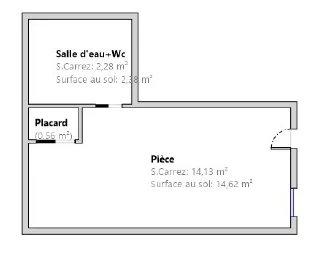 # Appartement – 17m² – Paris 4ème