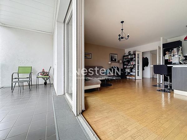 ISSY LES MOULINEAUX - FORT D'ISSY - Vente appartement 3 pièces traversant de 67.84 m² avec une terrasse orienté Sud/Ouest