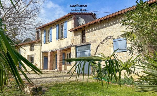 Dpt Lot et Garonne (47), à vendre VILLENEUVE SUR LOT propriete P5  sur 1,87 ha de terrain