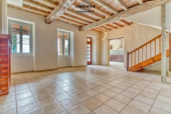 Dpt Lot et Garonne (47), à vendre VILLENEUVE SUR LOT propriete P5  sur 1,87 ha de terrain