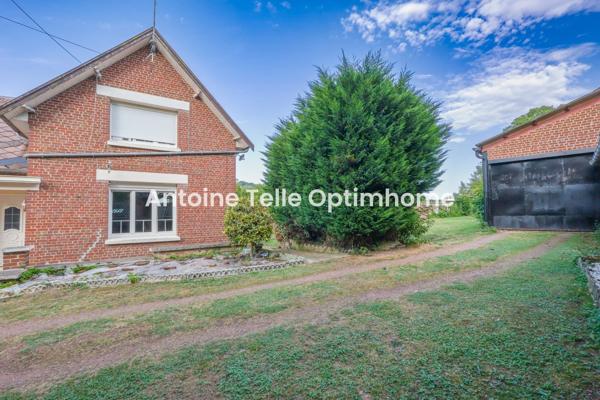 Proche Le Cateau 59360 - Maison individuelle avec nombreuses dépendances & jardin sur 1700m²