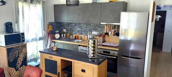 St Valery-T3 (Achat vide ou meublé*)-Expo sud-Terrasse-Jardin-Garage-Prox Commerce & Port.