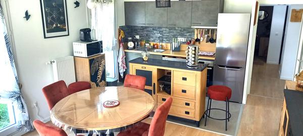 St Valery-T3 (Achat vide ou meublé*)-Expo sud-Terrasse-Jardin-Garage-Prox Commerce & Port.