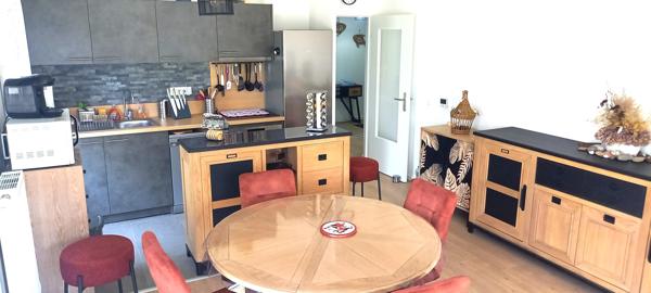 St Valery-T3 (Achat vide ou meublé*)-Expo sud-Terrasse-Jardin-Garage-Prox Commerce & Port.