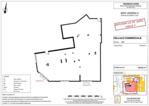 Local commercial 248.50m²