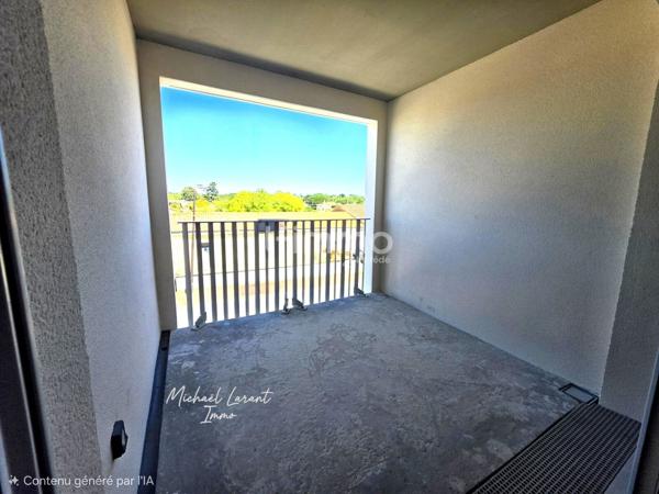 Duplex T3 -2 places de parking-Balcon