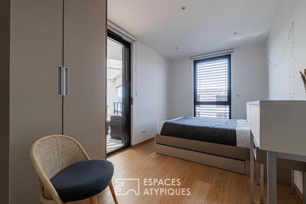 Appartement contemporain avec terrasses et vue panoramique Cour des Haras
