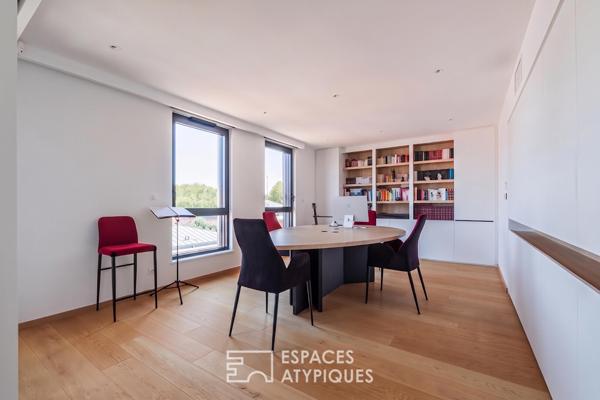 Appartement contemporain avec terrasses et vue panoramique Cour des Haras