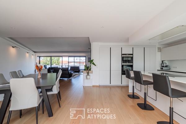 Appartement contemporain avec terrasses et vue panoramique Cour des Haras