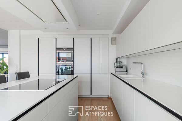 Appartement contemporain avec terrasses et vue panoramique Cour des Haras