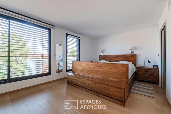 Appartement contemporain avec terrasses et vue panoramique Cour des Haras