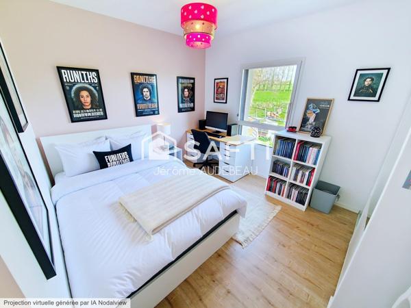 Maison dans un état impéccable, économe, au calme.