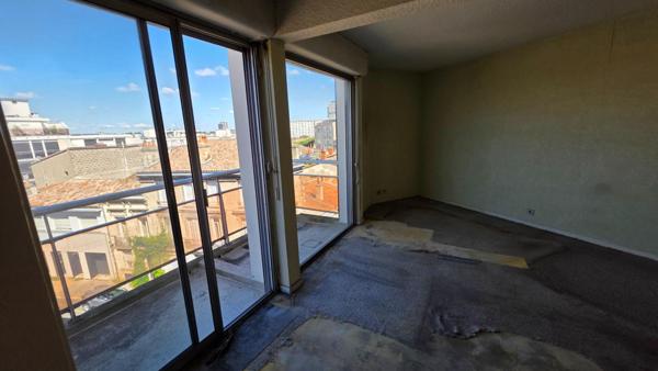 Studio 29m² Balcon + Cave Bordeaux Tondu