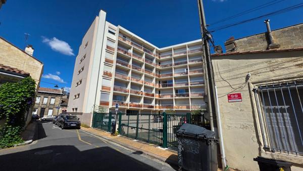 Studio 29m² Balcon + Cave Bordeaux Tondu
