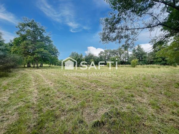 Donnez vie à votre projet immobilier sur ce magnifique terrain viabilisé d'environ  3 861 m² proche du coeur de Toulouse.