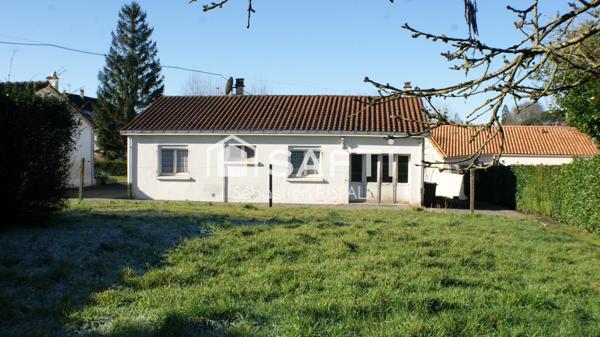 Maison plain pied - 3 chambres - double garage
