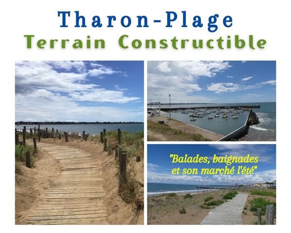 Terrain Idéal à Tharon-Plage, 800 m² Proche Mer