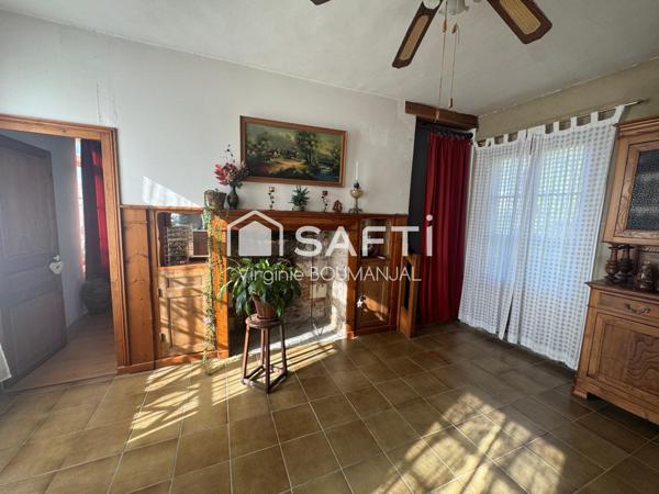 Longère de 116 m2 environ à rénover, 3 chambres.