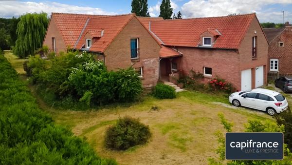 Volumes exceptionnels, semi plain-pied, appartement indépendant et parcelle de plus de 2 200 m²