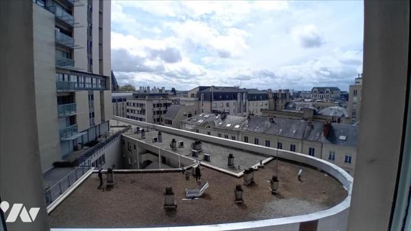 LE MANS CENTRE, T2 de 40.79 m² avec locataire en place.