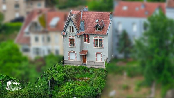 ENSEMBLE IMMOBILIER DE CARACTÈRE À LONGWY-HAUT – QUARTIER VIEUX-CHÂTEAU / PULVENTEUX 150m²