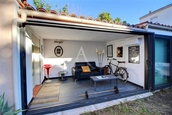 MAISON DE VILLE 85m² AVEC 2 CHAMBRES ET JARDIN