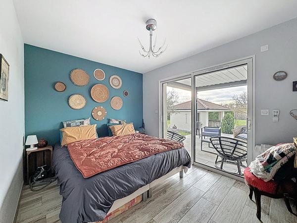 Maison contemporaine de standing,158 m², Terrain 1 540 m² ,Piscine -Faramans