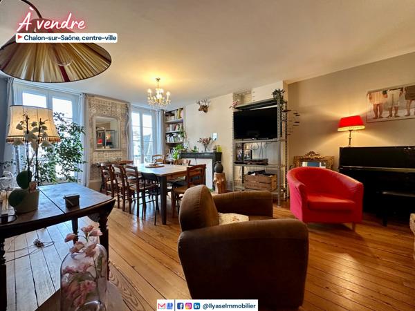 Chalon-sur-Saône (71100) 6 PIÈCES 140 M² T6 | 140 M² | CHALON S/S CENTRE